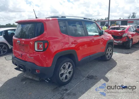 2018 Jeep Renegade Limited 4X4 из США, поврежденный, VIN ZACCJBDB6JPG87417